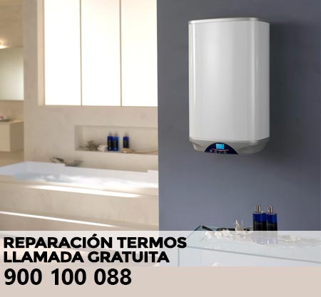 Reparación averías termo Castor